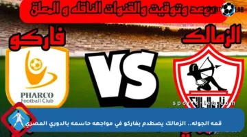 قمة الجولة.. الزمالك يصطدم بفاركو في مواجهة حاسمة بالدوري المصري